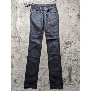 NWT Crystal Vogue Skinny Women's Jeans Size 5 Dark Wash